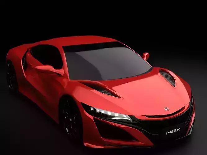 Acura nsx 2019 Red