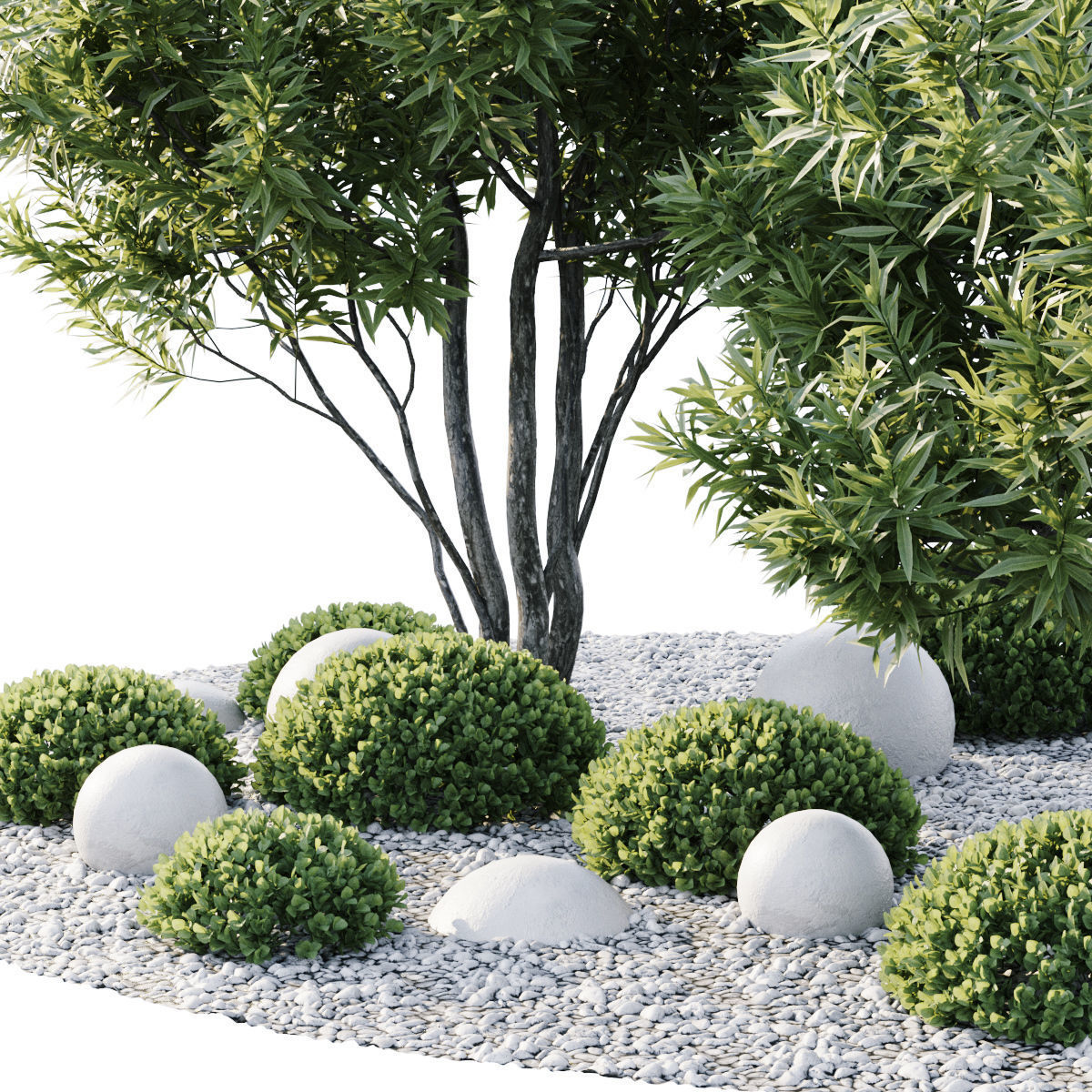 Alpine hill 5 3D model_3