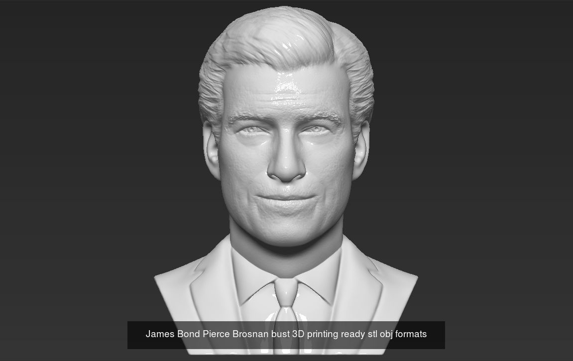 Famous Actors busts 3D printing ready v2 3D Model Collection_8