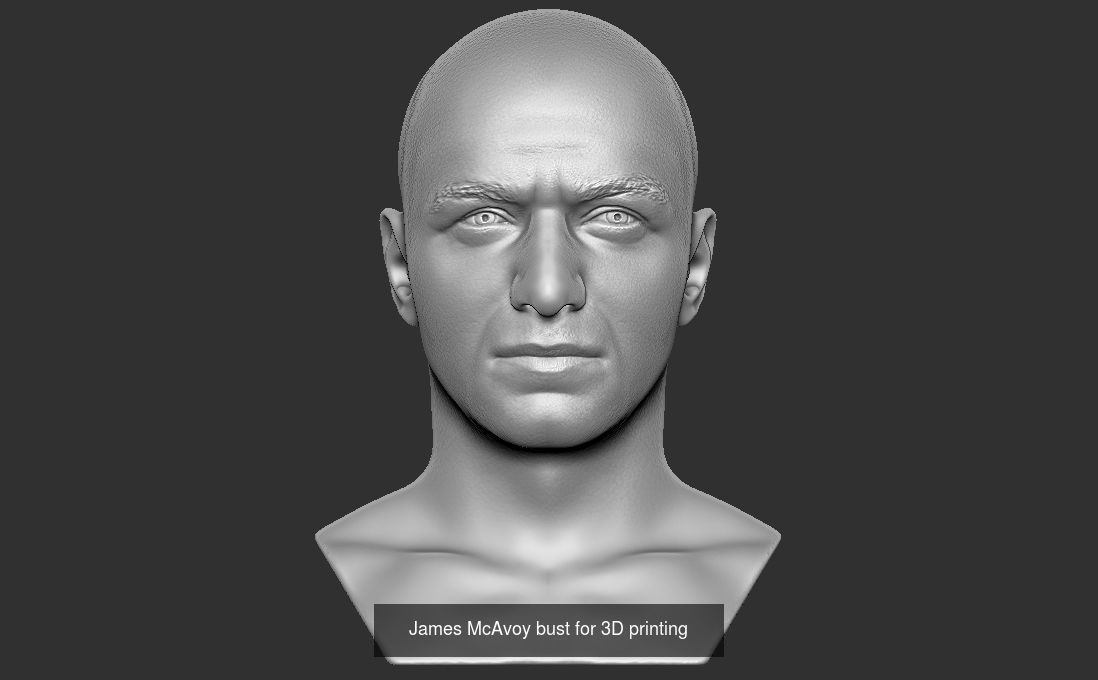 Famous Actors busts 3D printing ready v2 3D Model Collection_20