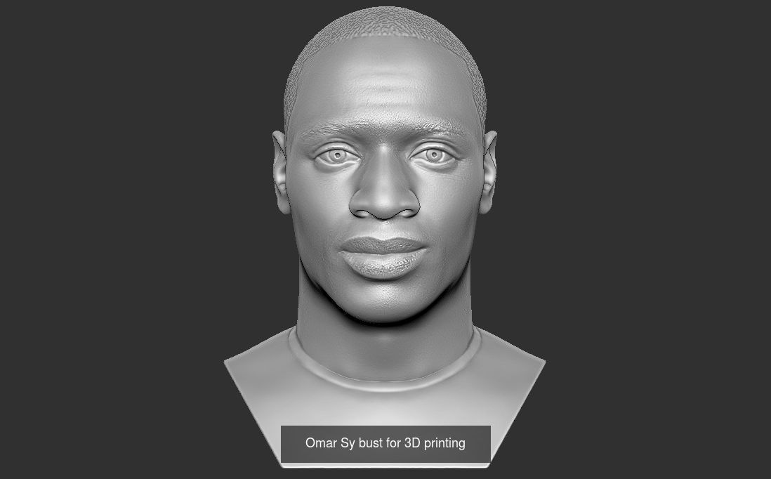 Famous Actors busts 3D printing ready v2 3D Model Collection_21