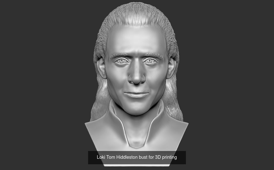 Famous Actors busts 3D printing ready v2 3D Model Collection_14
