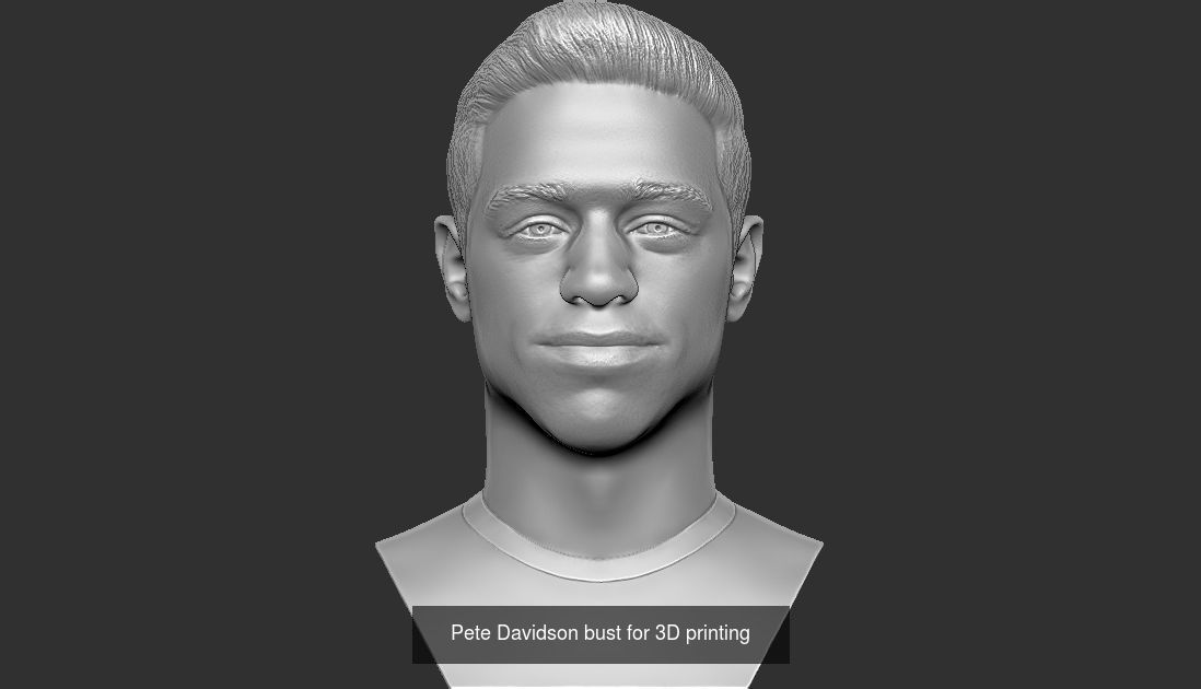 Famous Actors busts 3D printing ready v2 3D Model Collection_17