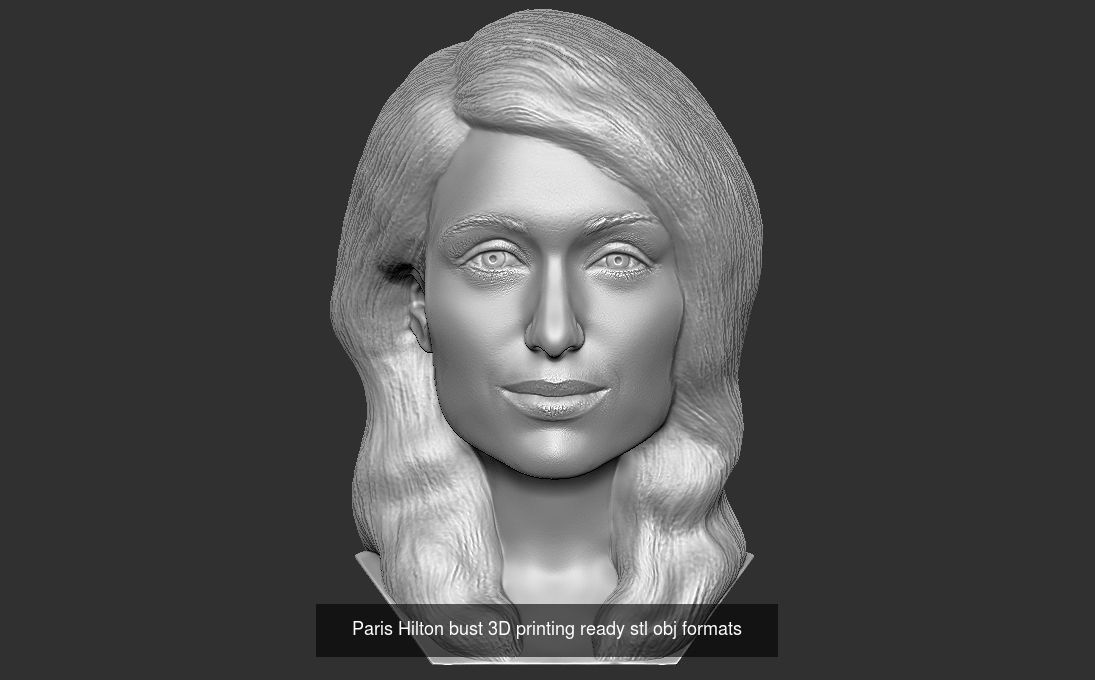 Famous Actors busts 3D printing ready v2 3D Model Collection_12