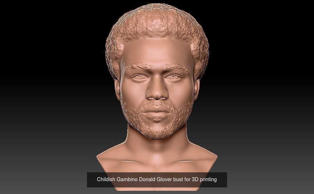 Famous Actors busts 3D printing ready v2 3D Model Collection_15