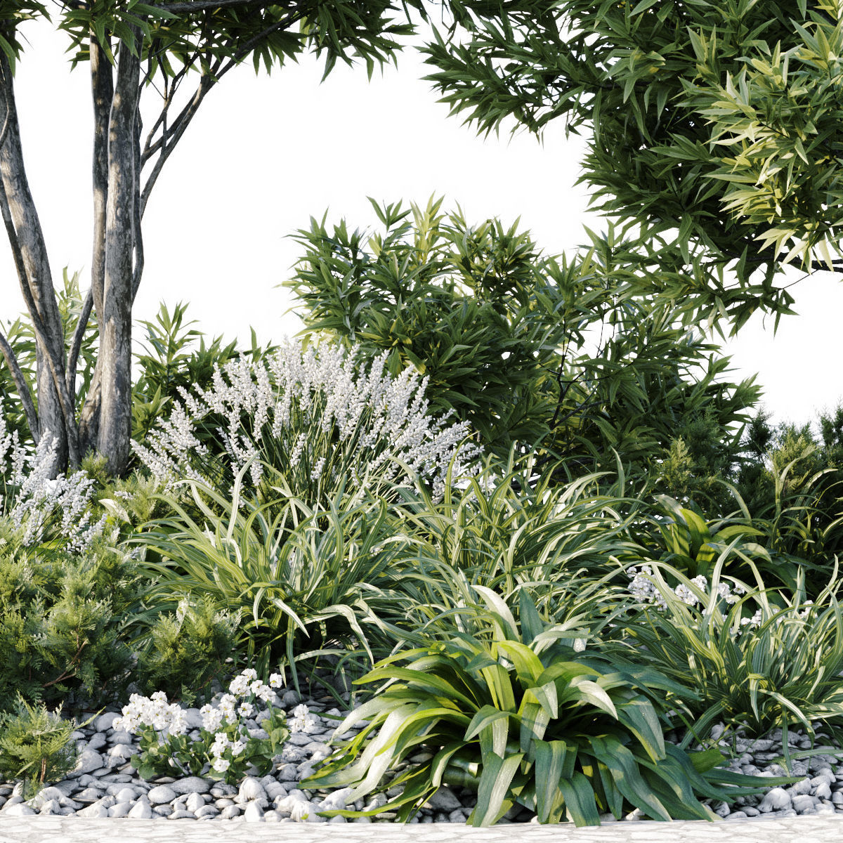 Alpine hill 6 3D model_5