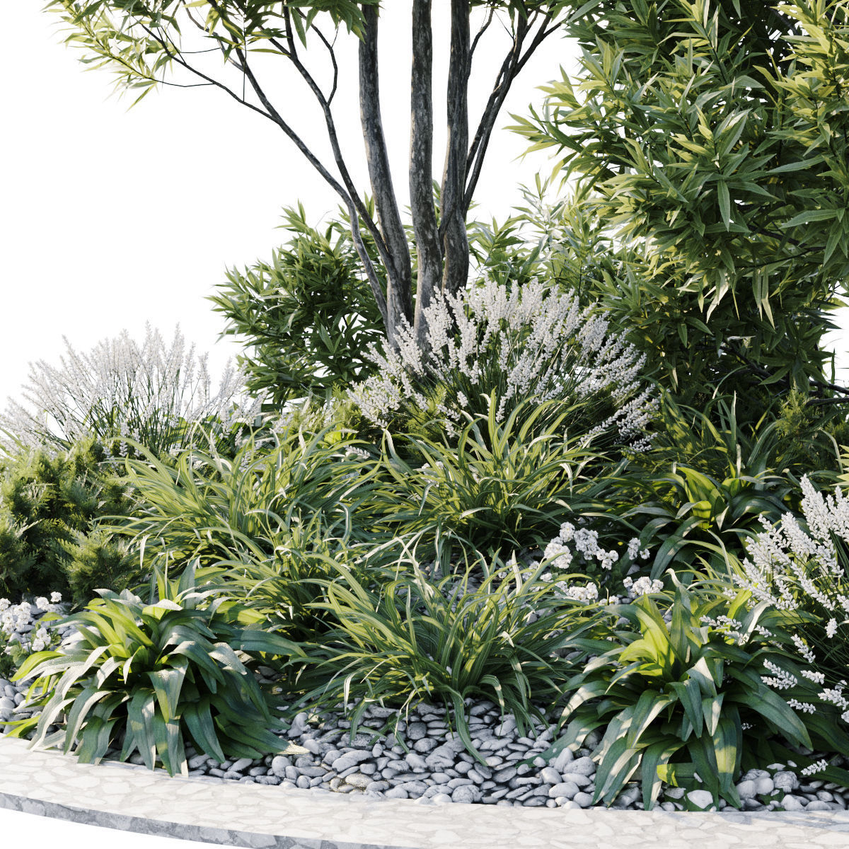 Alpine hill 6 3D model_4