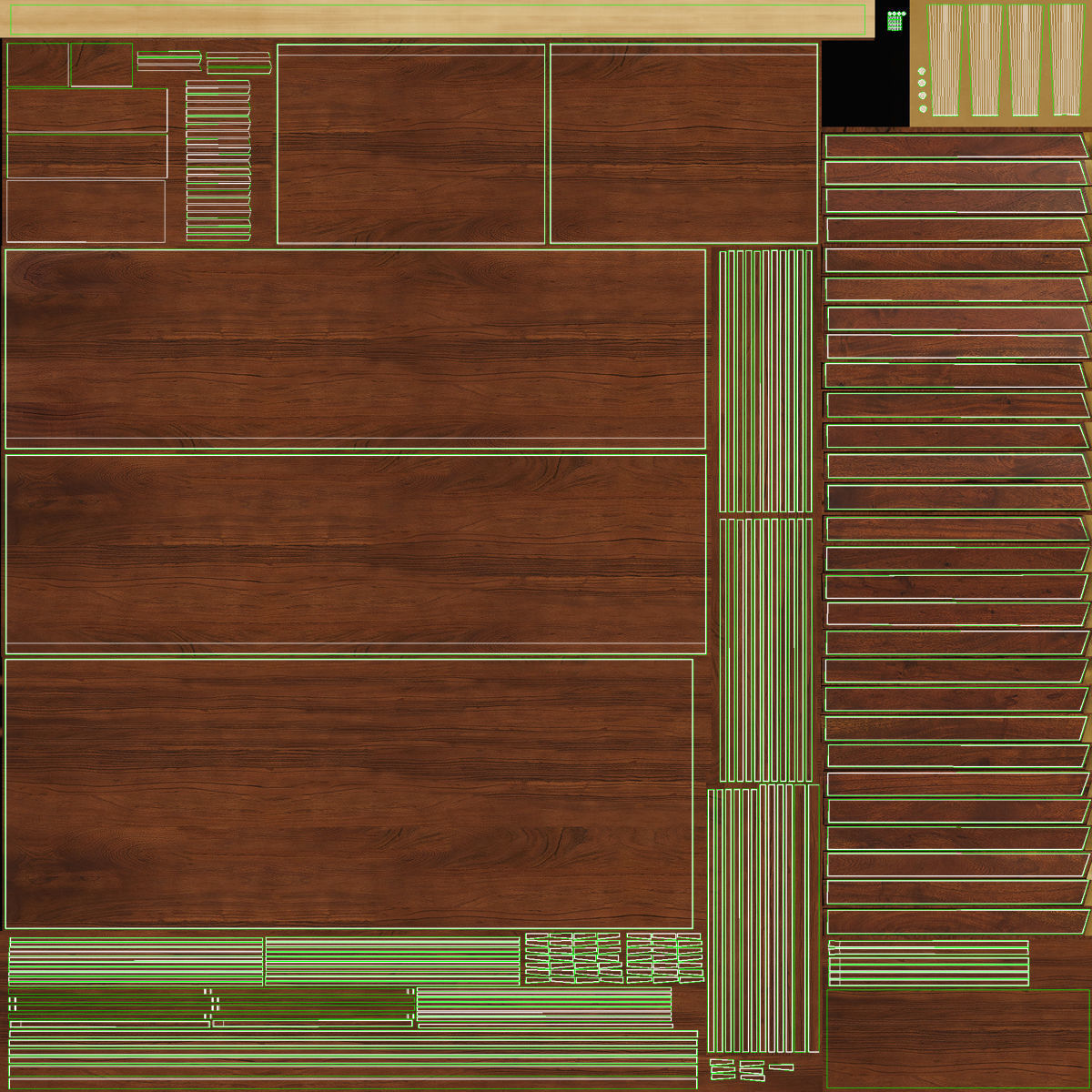 Media Unit v2 Low-poly 3D model_7