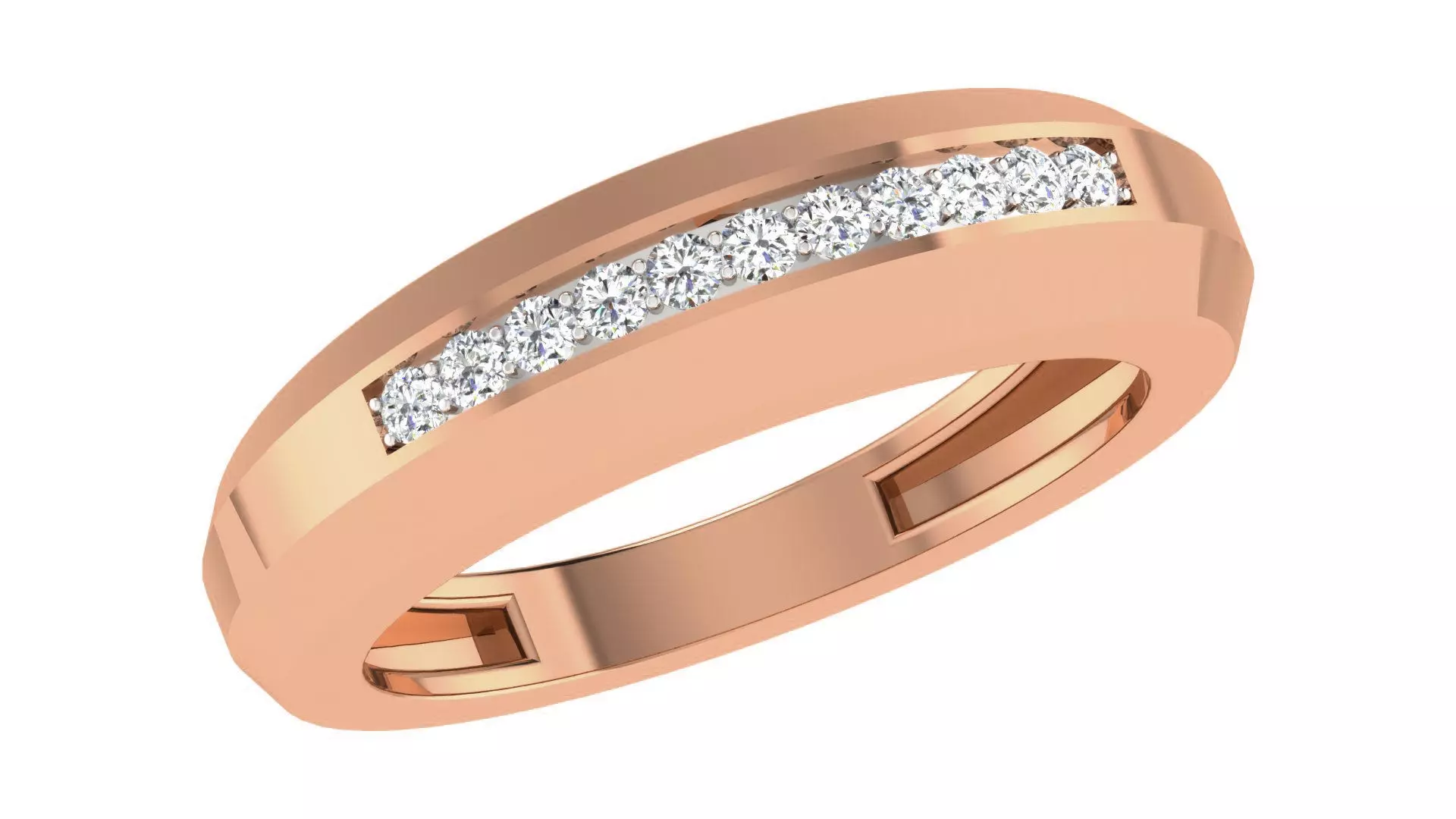 Women ring 3dm stl renders detail 3D print model