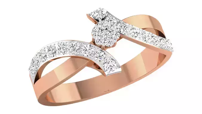 Women ring  3dm stl renders detail