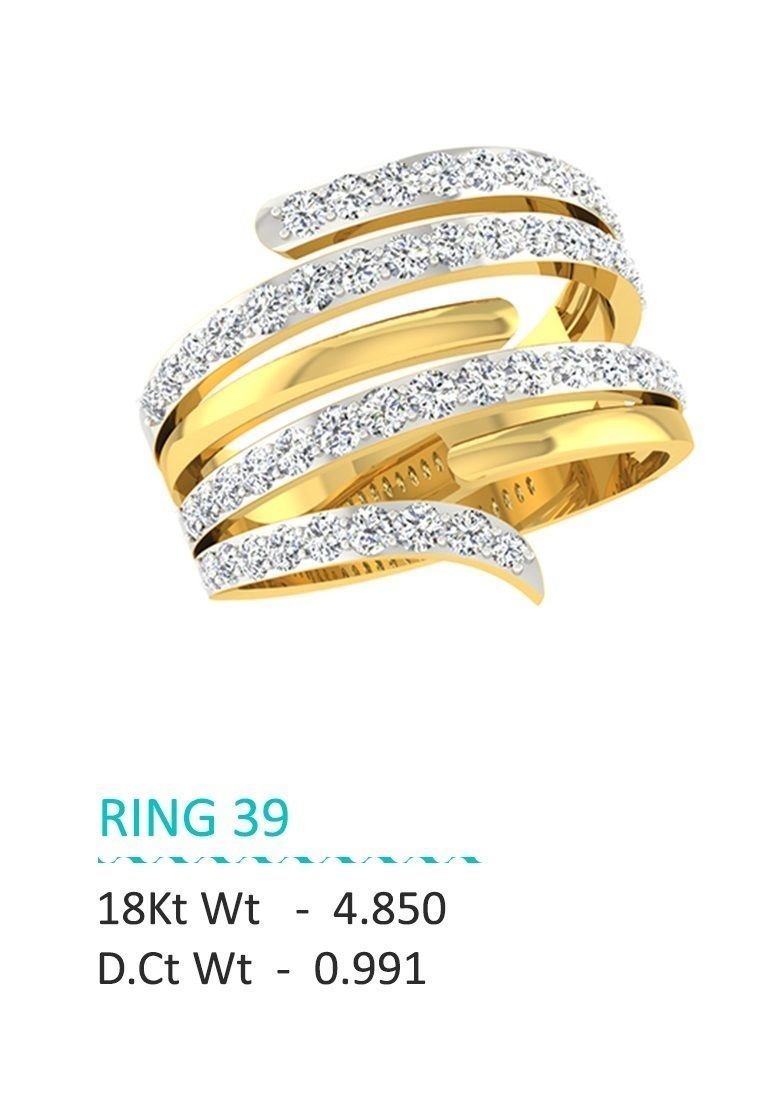 Women ring 3dm stl renders detail 3D print model_2