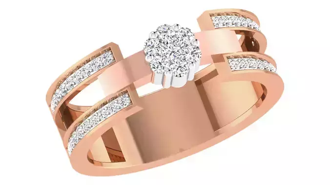 Women ring  3dm stl renders detail