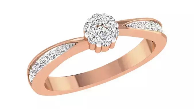 Women ring  3dm stl renders detail