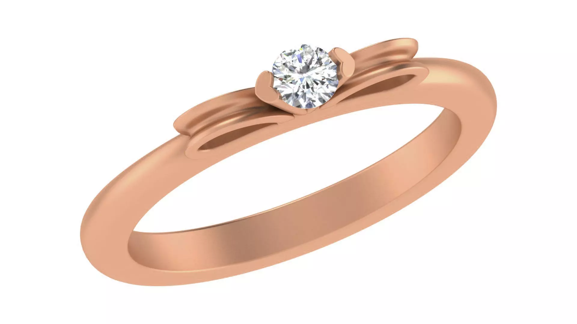 Women ring 3dm stl renders detail 3D print model_0