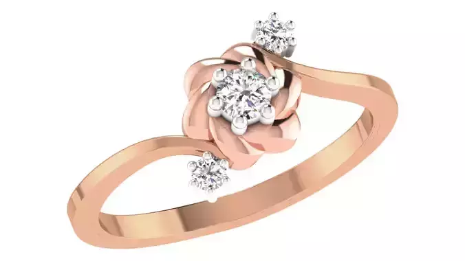 Women ring  3dm stl renders detail