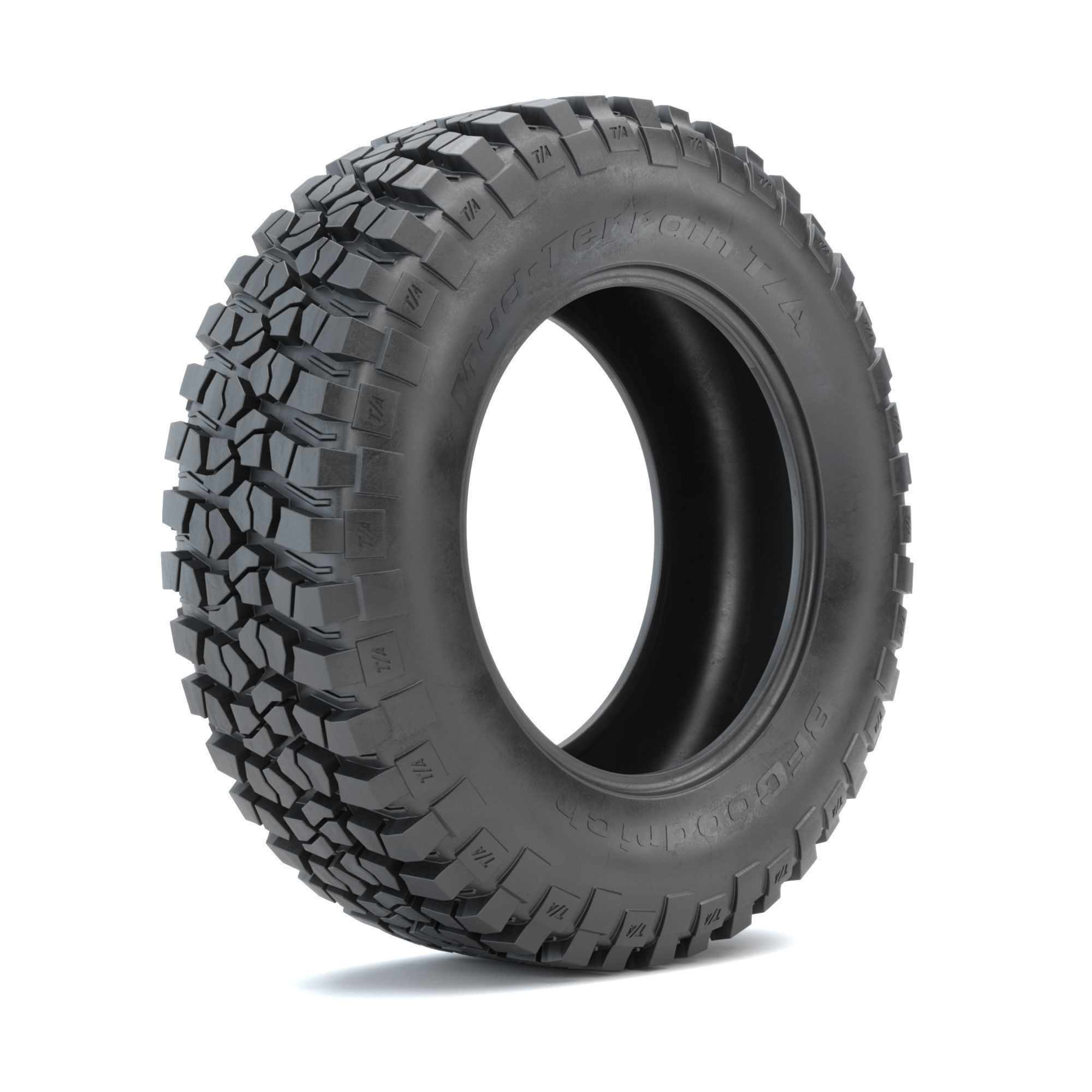 BF Goodrich KM2 Off-road Tire 3D model_2