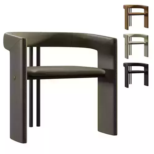 Chair LS27 by Luca Stefano 3D model