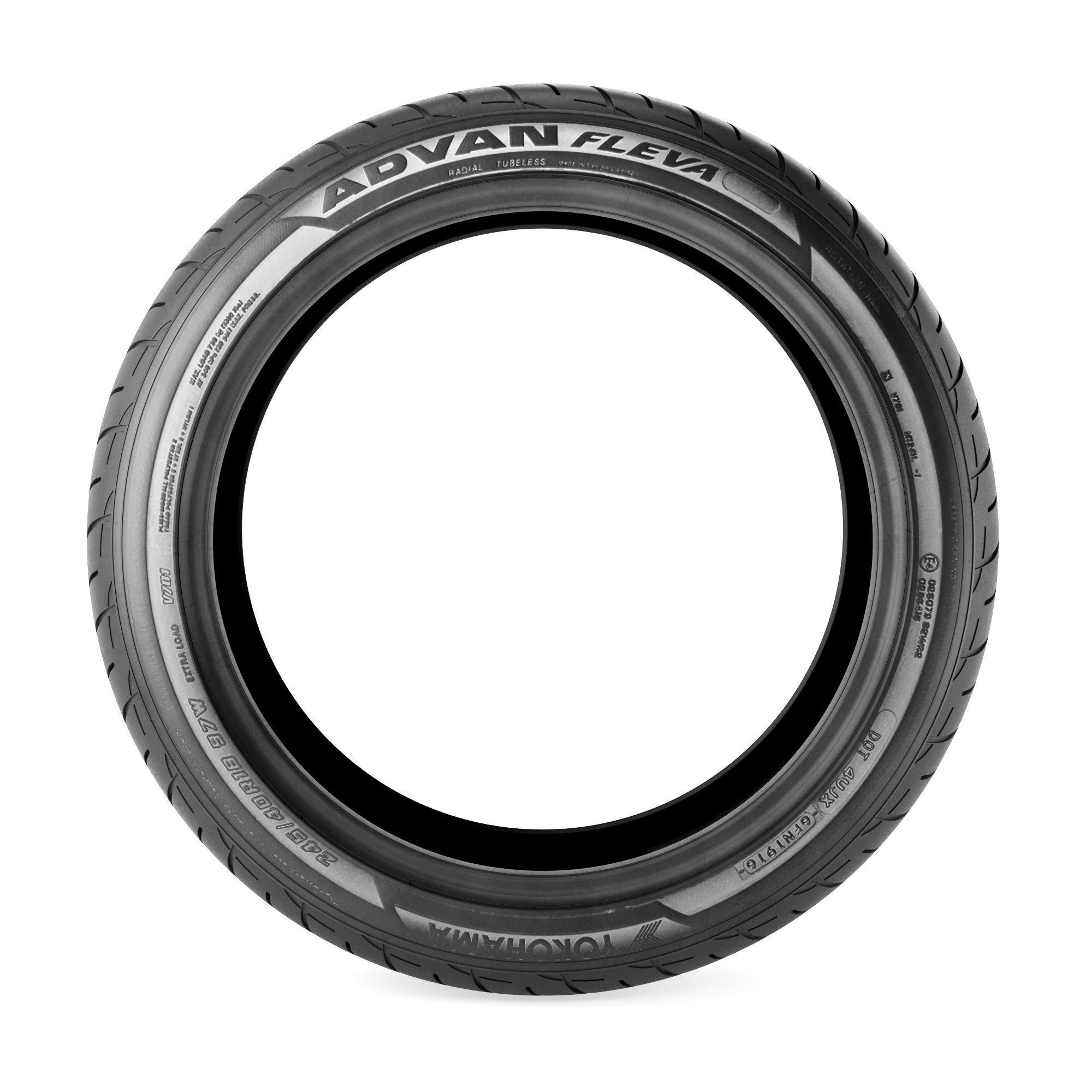 Yokohama Advan Fleva Detailed 3D Model 3D model_1