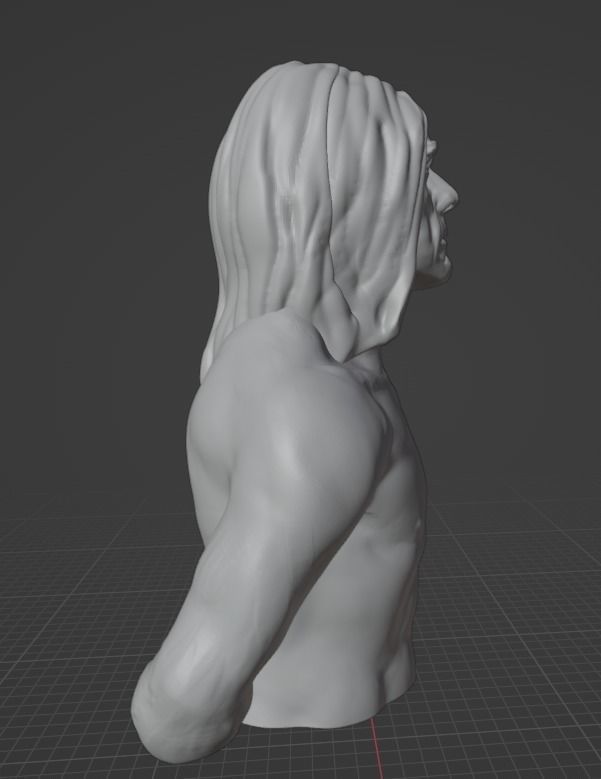 Iggy Pop 3D print model_9