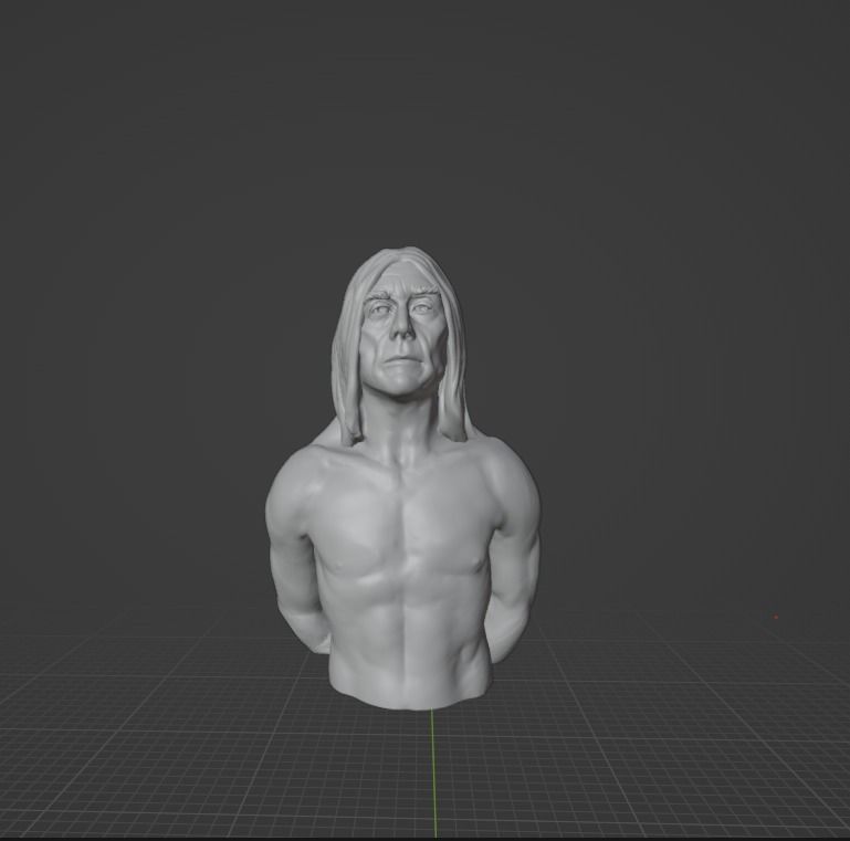 Iggy Pop 3D print model_18