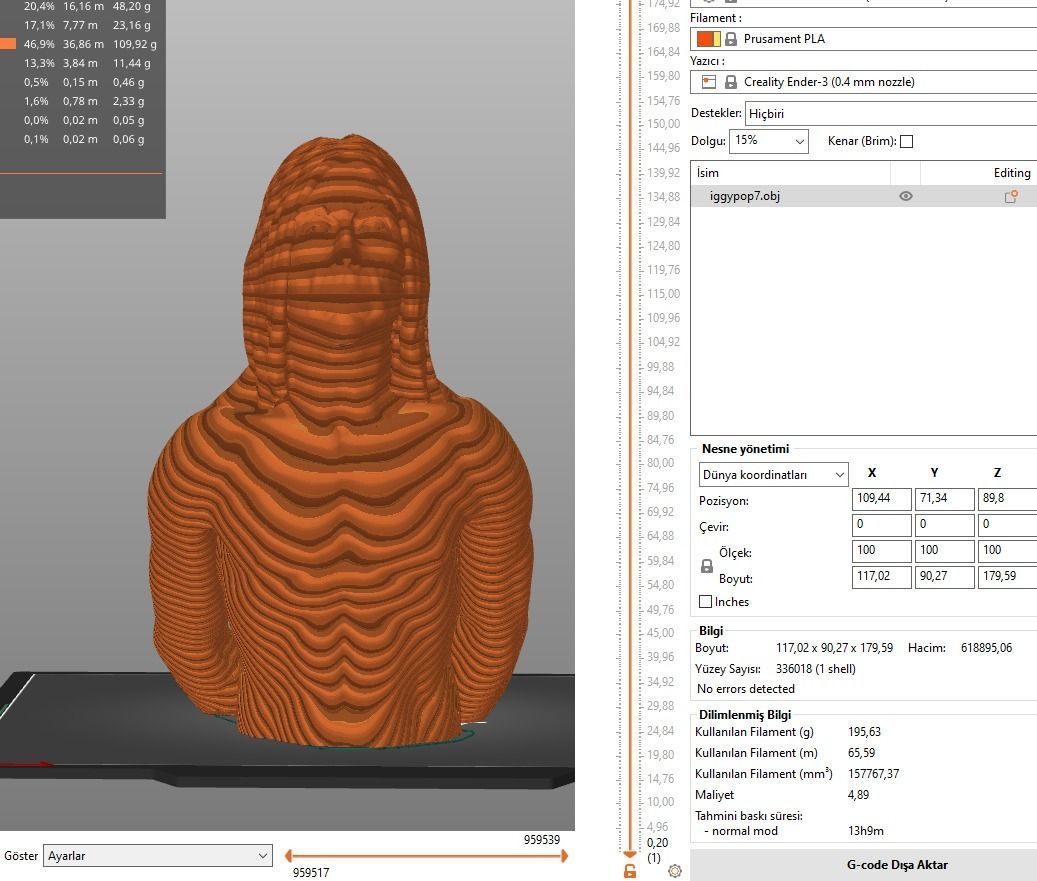 Iggy Pop 3D print model_4
