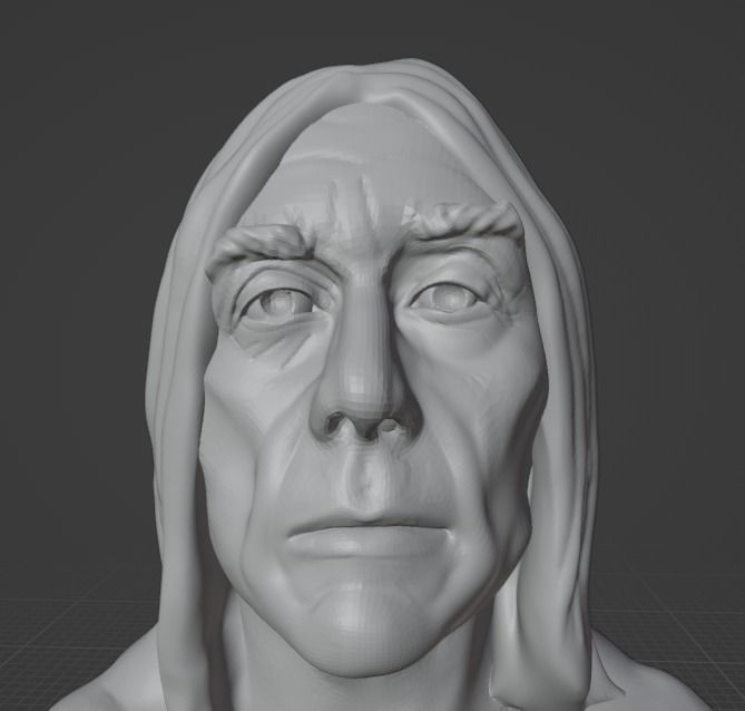 Iggy Pop 3D print model_15