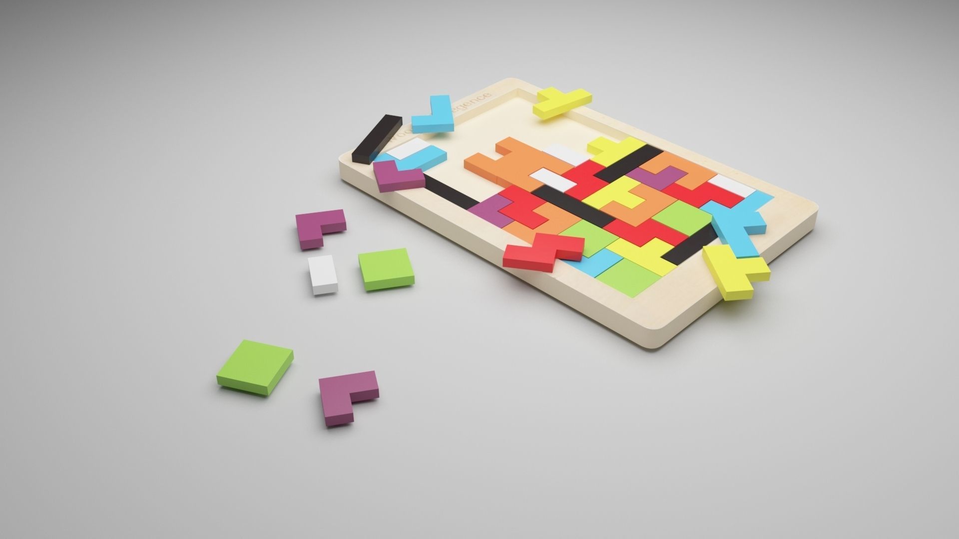 Tetris Puzzles 3D model_21