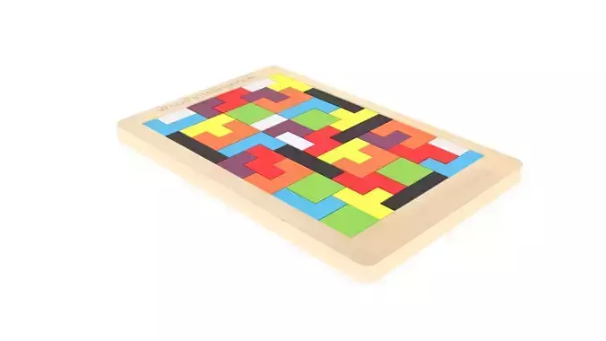 Tetris Puzzles 3D model