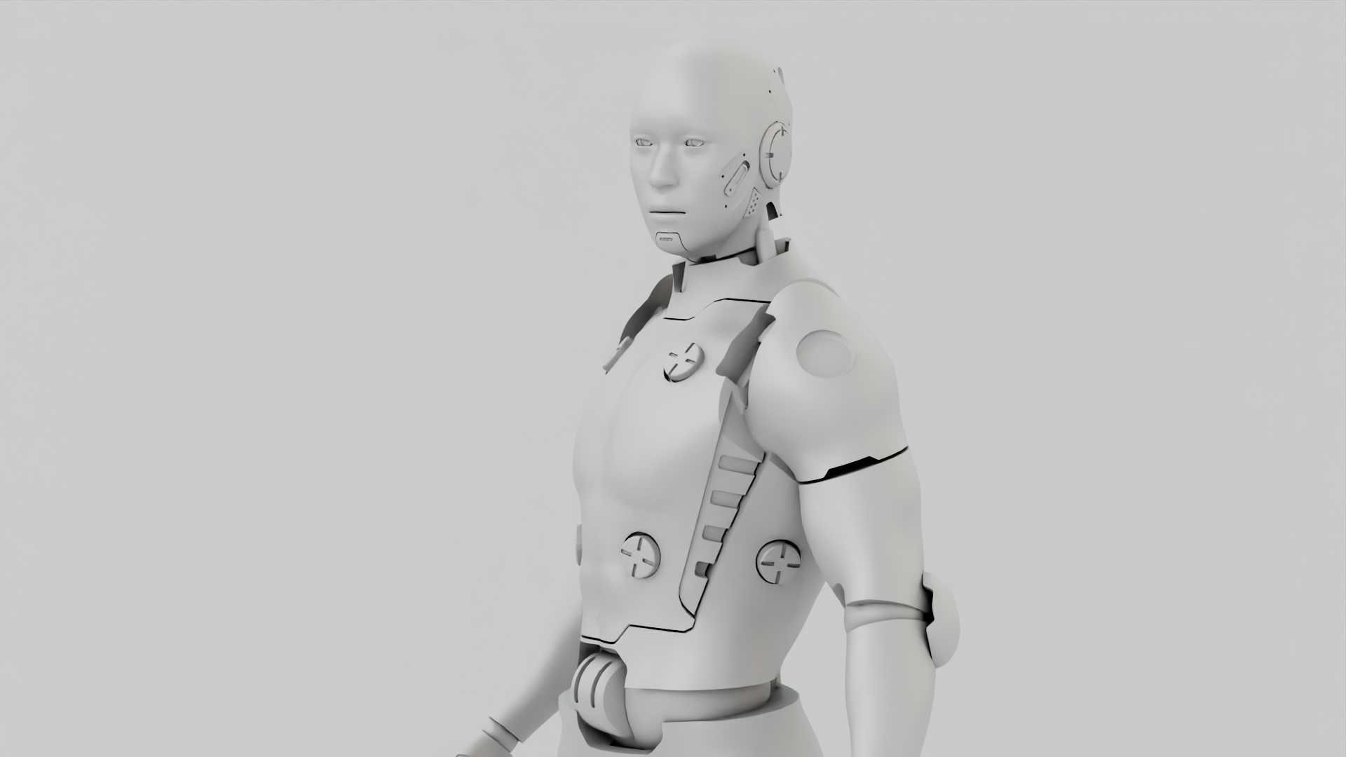 META HUMAN BOT RIGGED 3D model_31