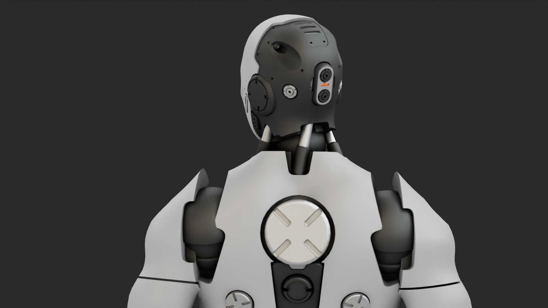 META HUMAN BOT RIGGED 3D model_19