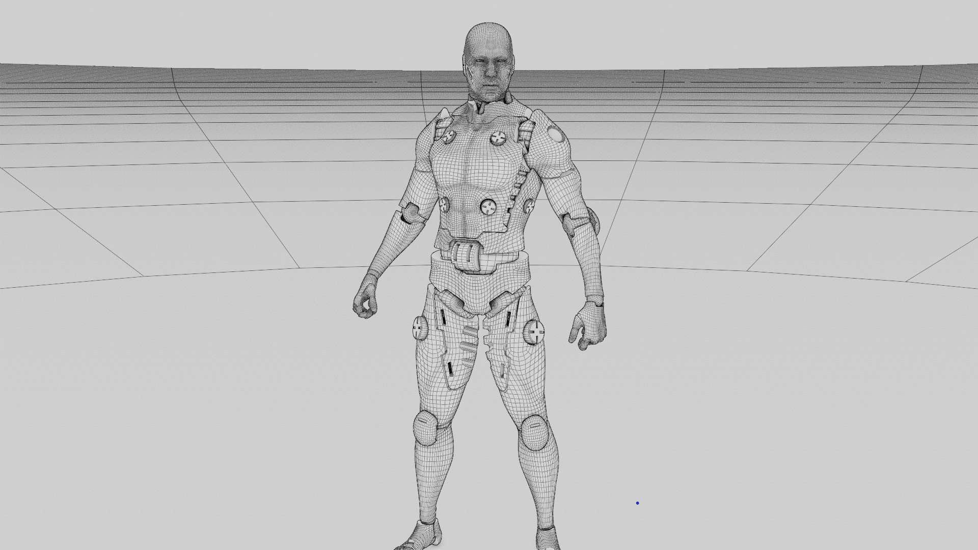 META HUMAN BOT RIGGED 3D model_39