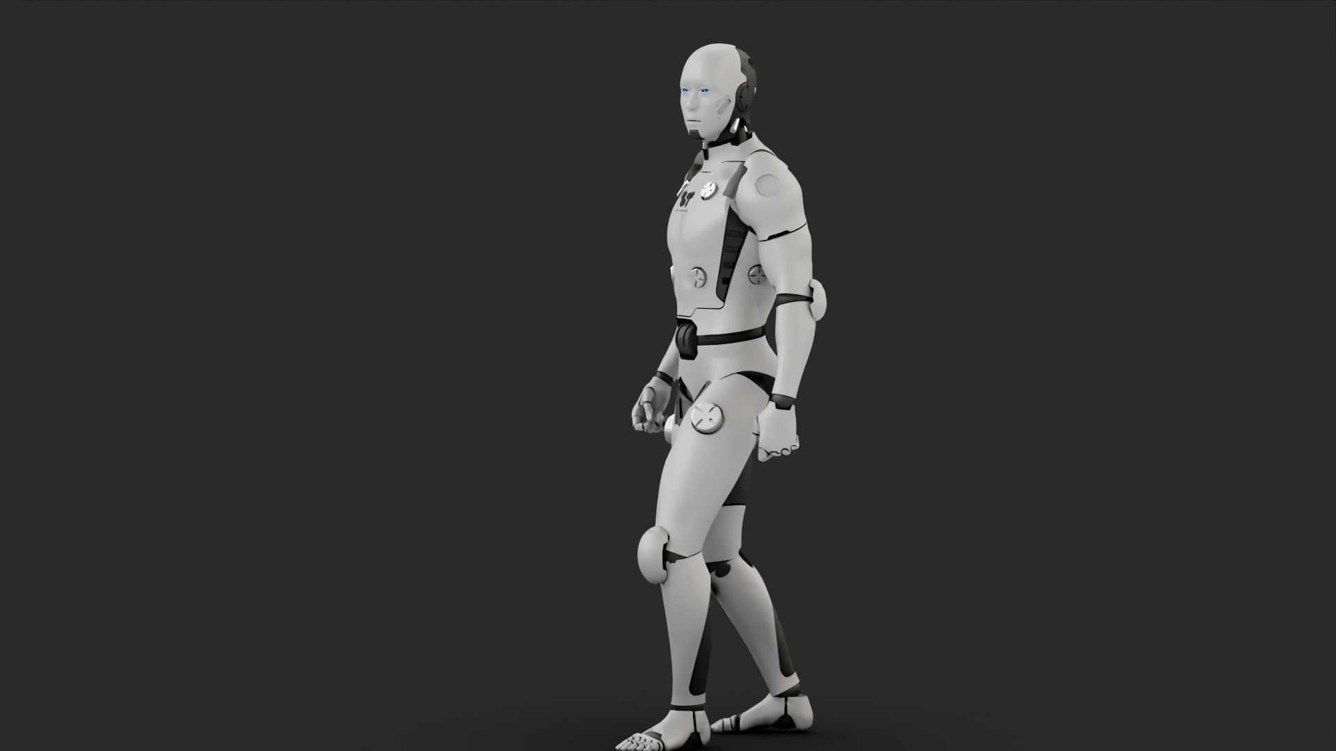 META HUMAN BOT RIGGED 3D model_25