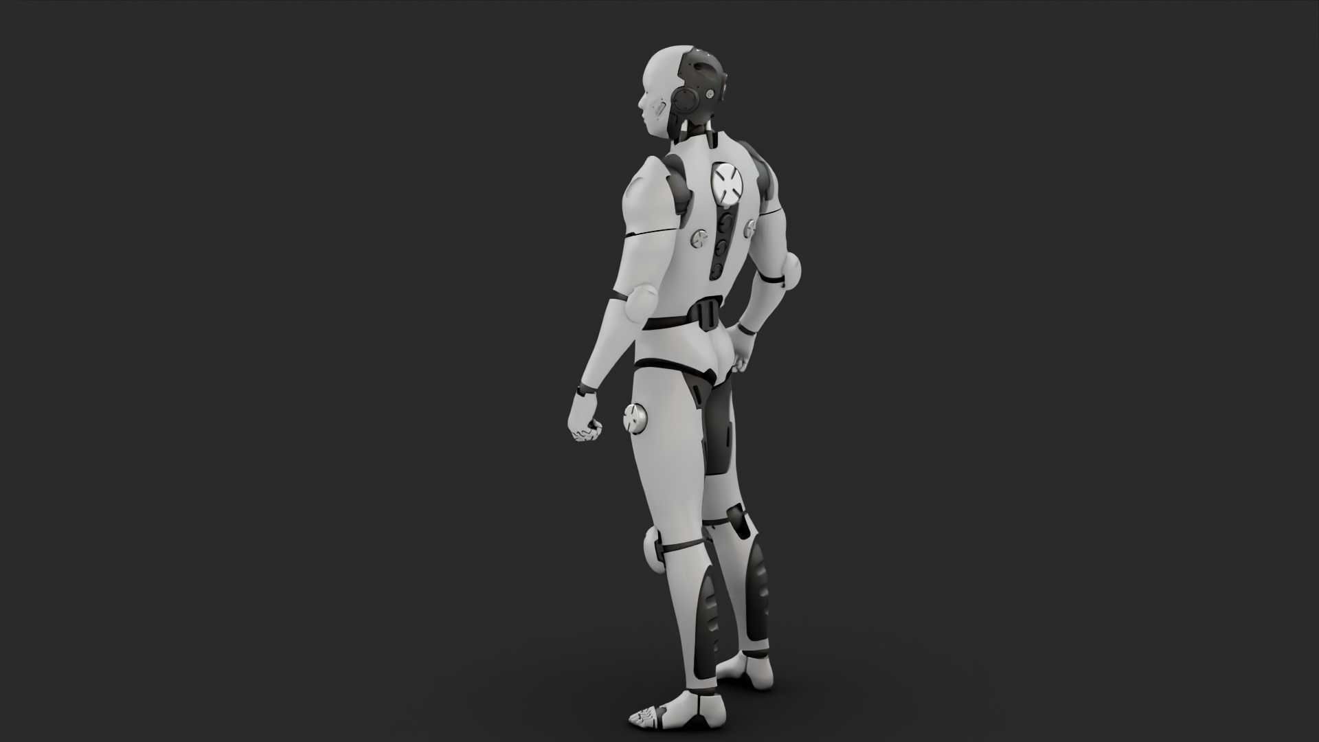 META HUMAN BOT RIGGED 3D model rigged | CGTrader