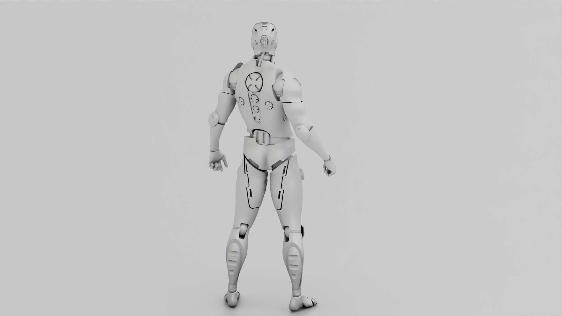 META HUMAN BOT RIGGED 3D model rigged | CGTrader