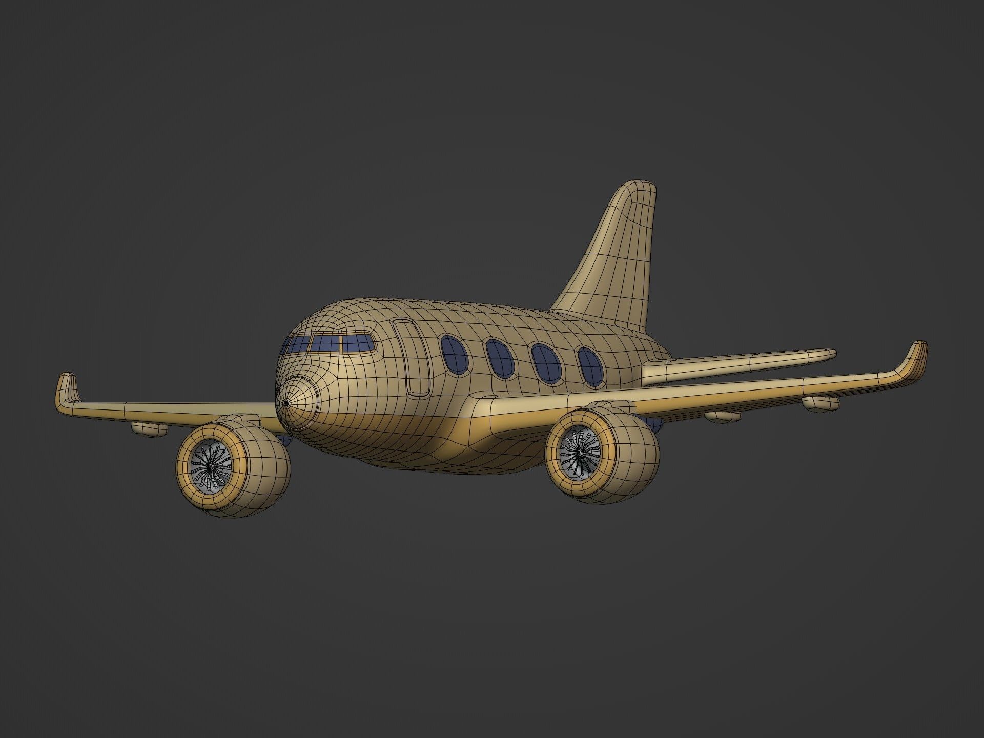 Cartoon Transport Vehicles Pack Low-poly 3D model_20