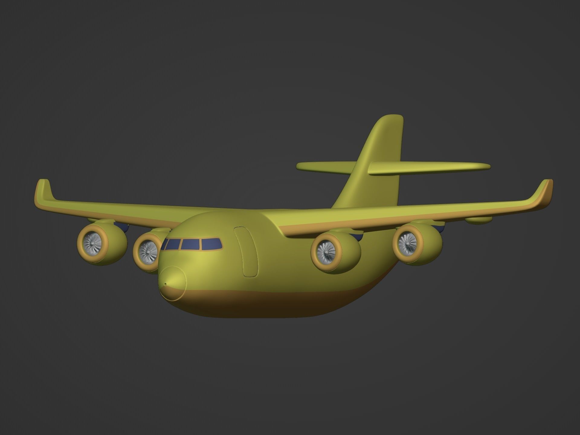 Cartoon Transport Vehicles Pack Low-poly 3D model_21