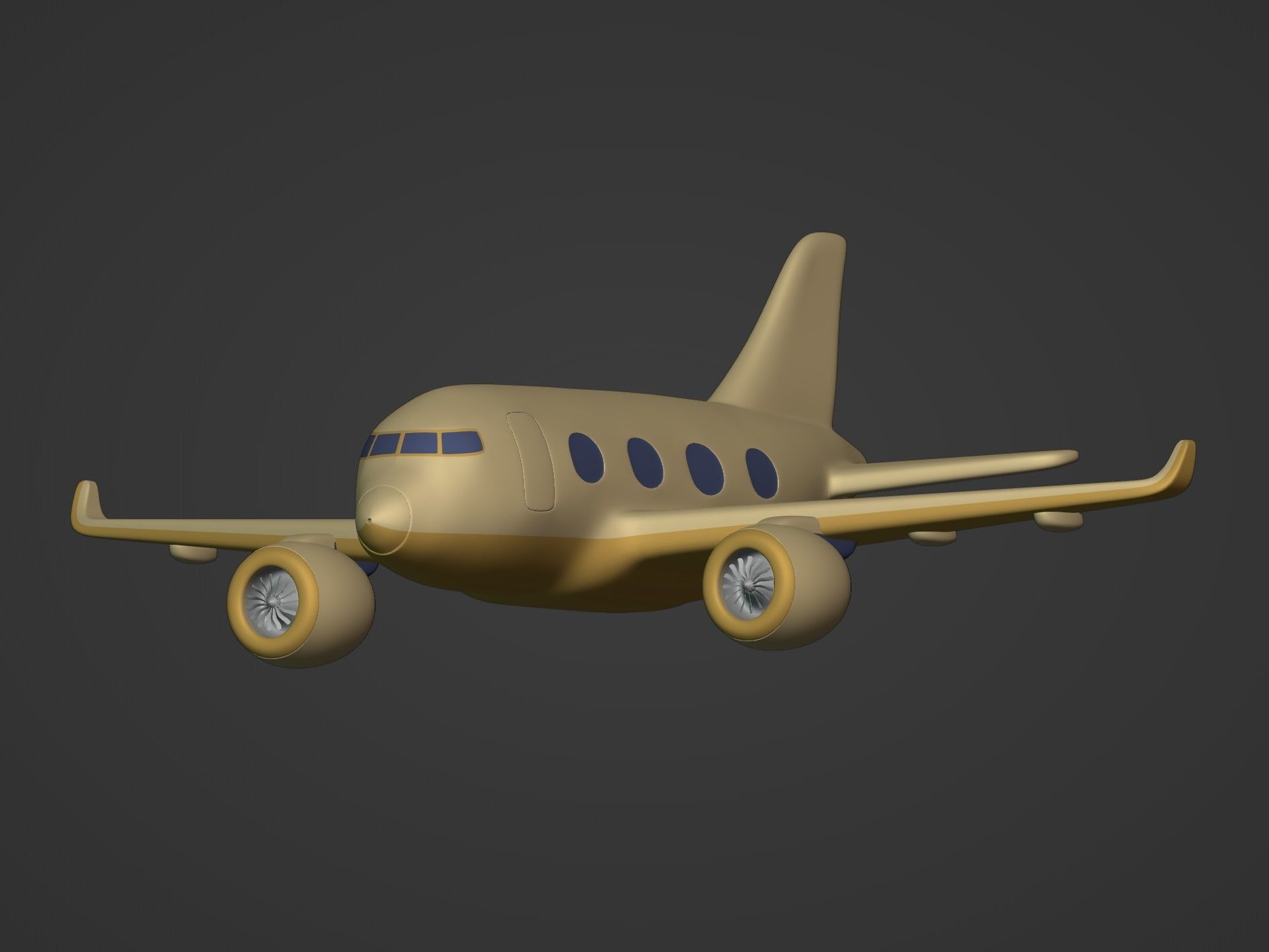 Cartoon Transport Vehicles Pack Low-poly 3D model_19