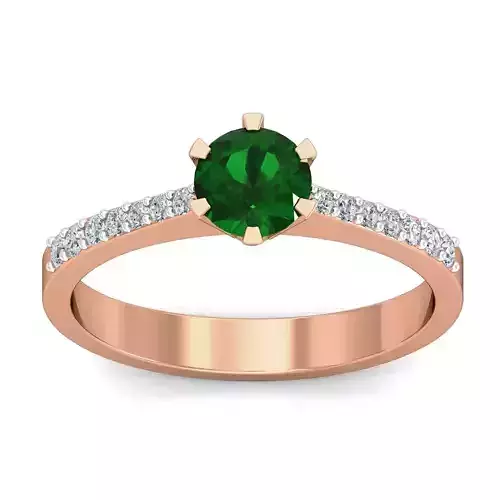 Women cocktail ring 3dm stl renders detail