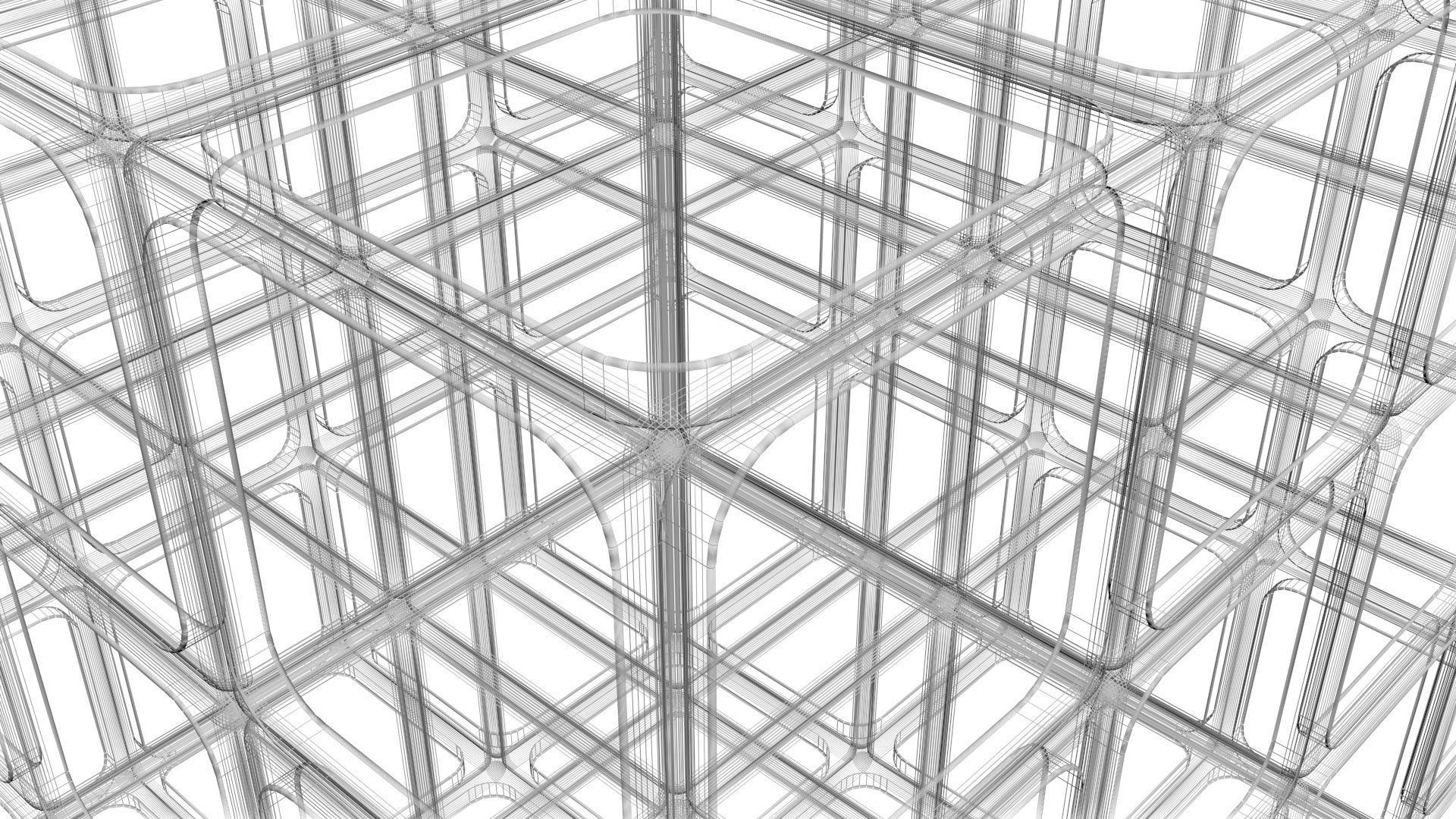 Rubiks Cube 4x4x4 3D model_18