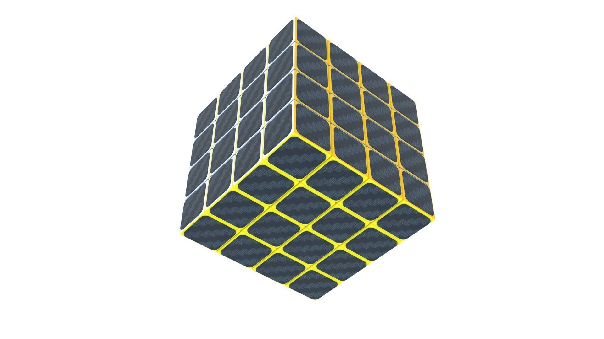 Rubiks Cube 4x4x4 3D model_5