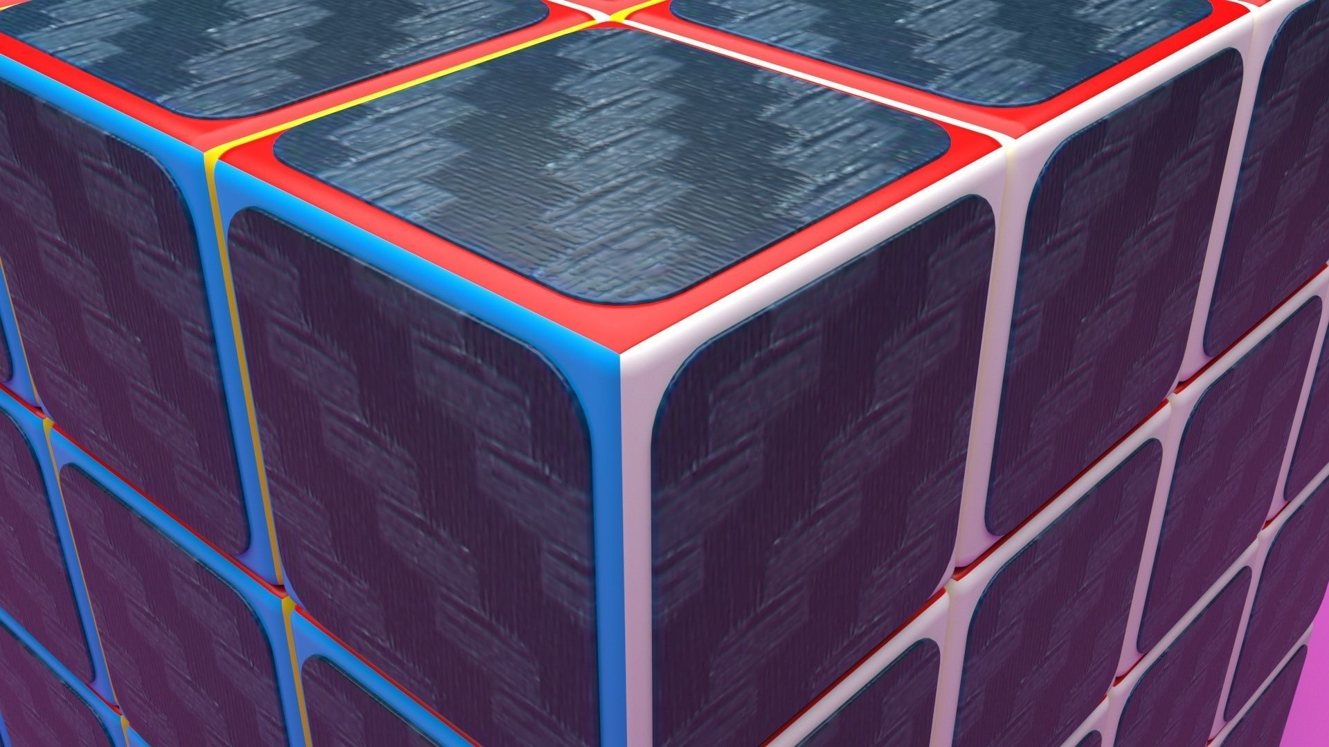 Rubiks Cube 4x4x4 3D model_22