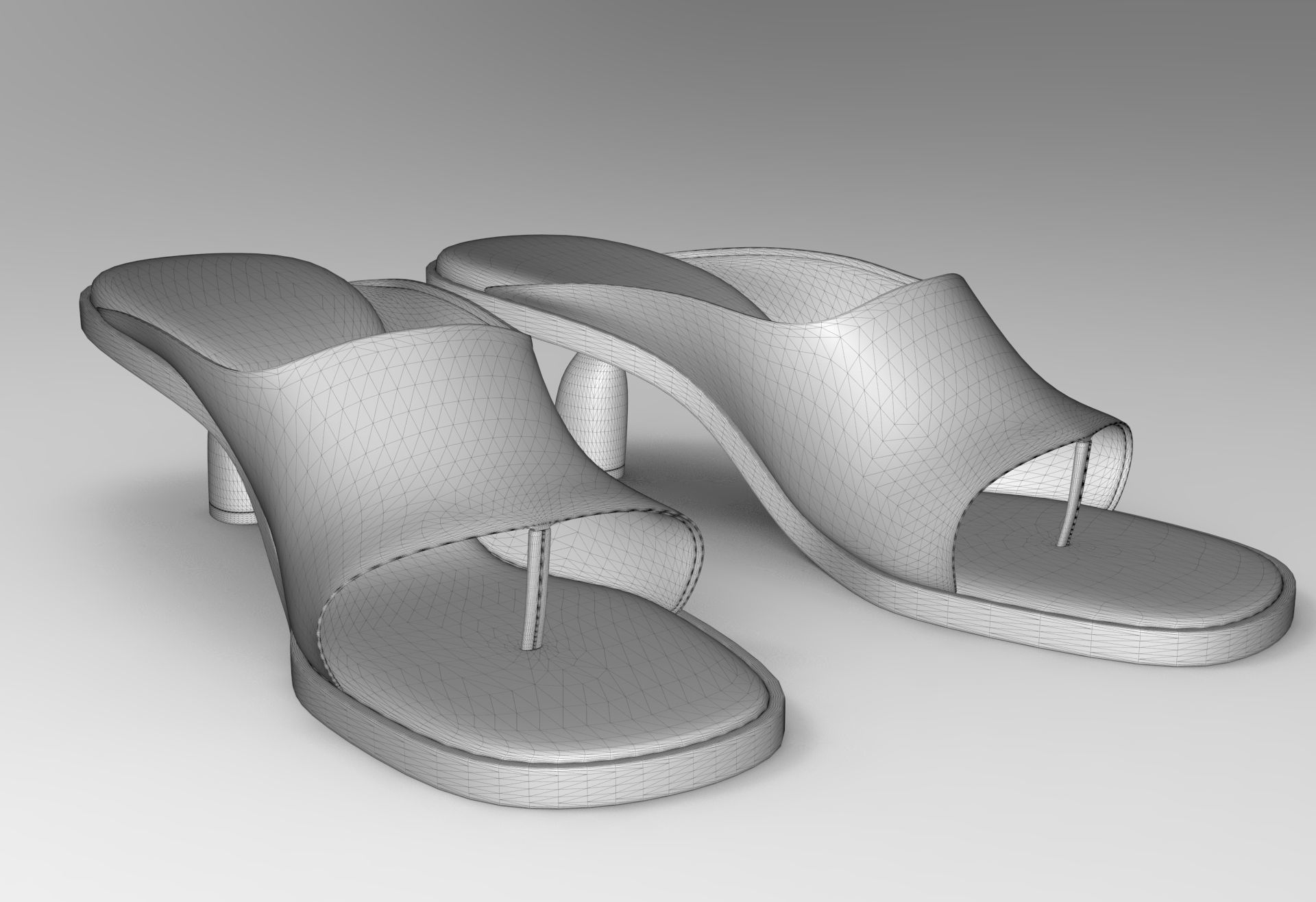 Alma Mule Low-poly 3D model_5