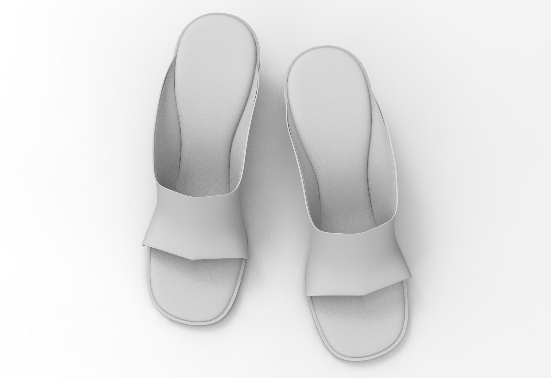 Alma Mule Low-poly 3D model_8