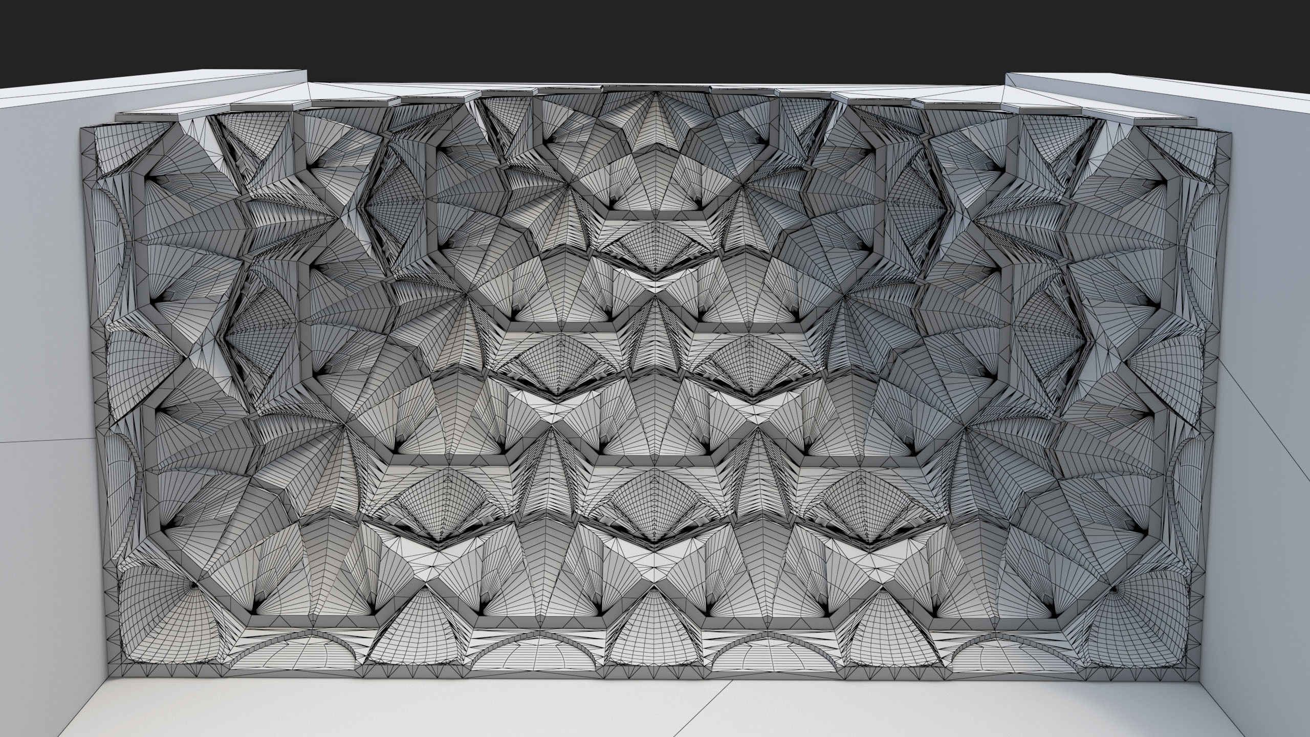 Formal Muqarnas 3D model_4