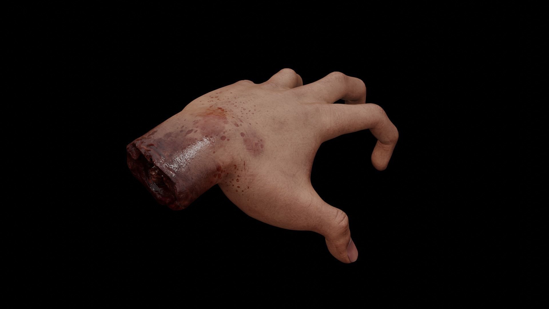 Halloween Haunted Ghost 3D Model Collection_28