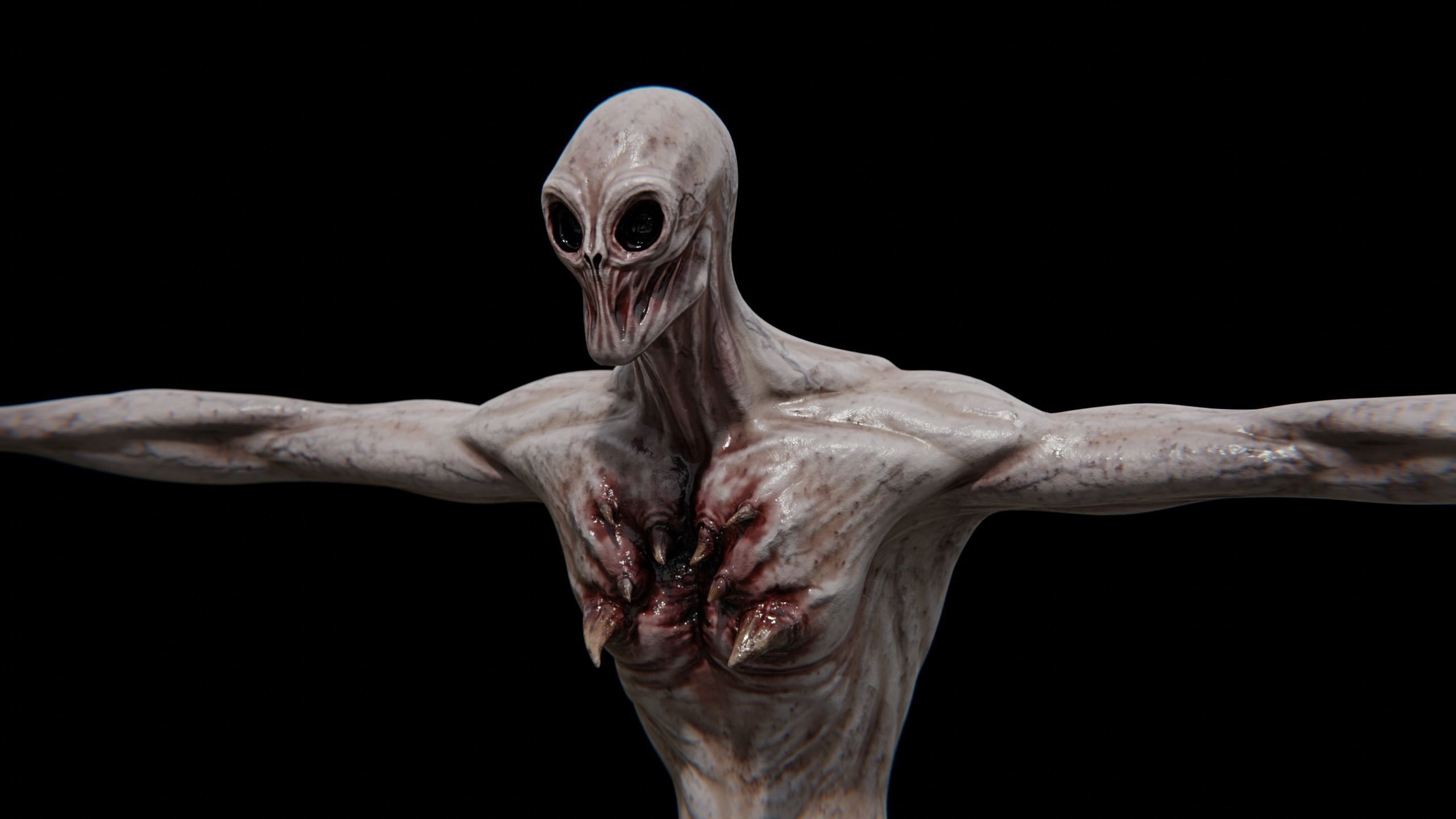 Halloween Haunted Ghost 3D Model Collection_32