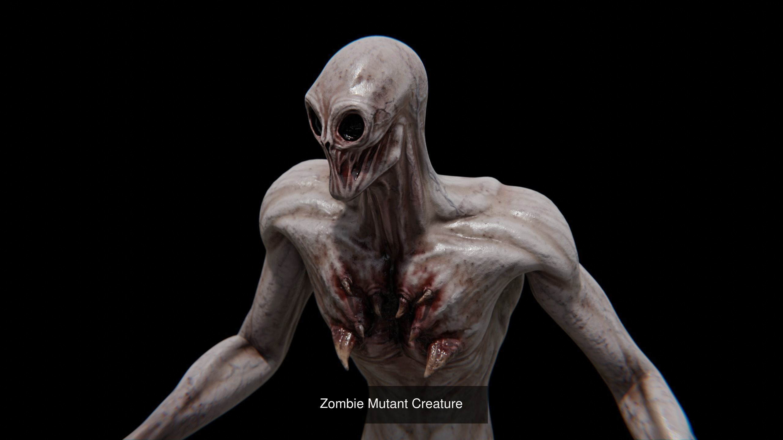 Halloween Haunted Ghost 3D Model Collection_8