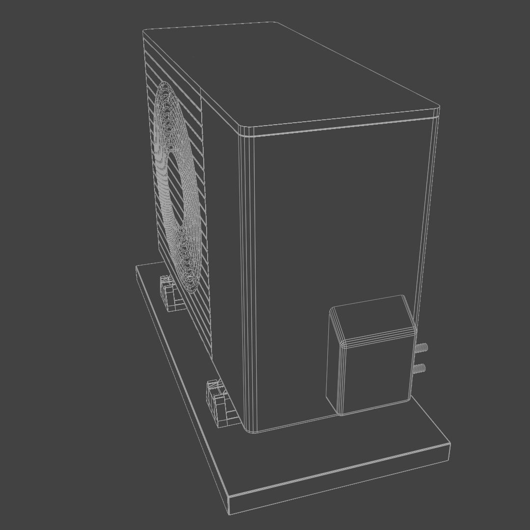Heat pump 3D model_8