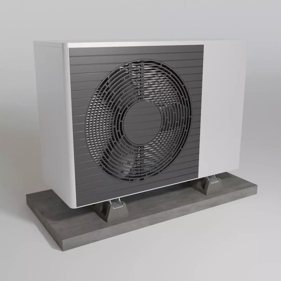 Heat pump 3D model_0