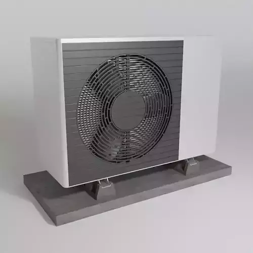 Heat pump 3D model